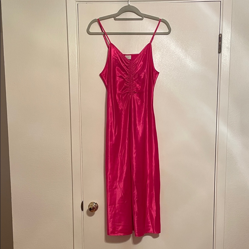 A New Day Pink Midi Dress